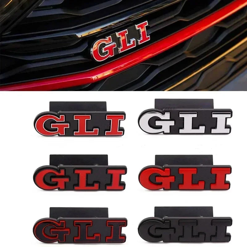 3D Metal GLI Emblem Badge for VW Jetta MK2-MK8