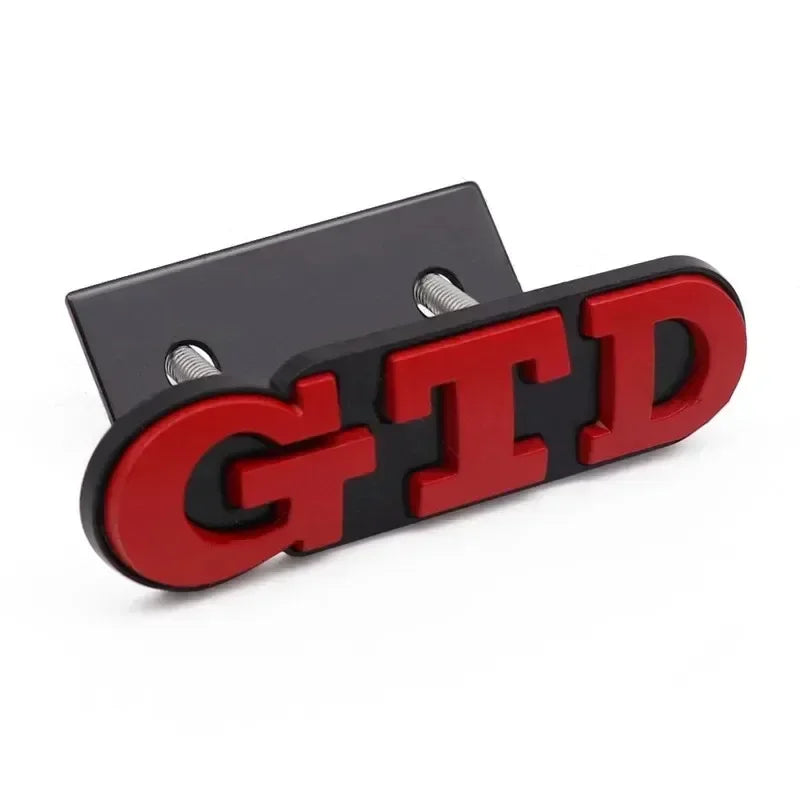 3D Metal GTD Emblem Badge for VW Polo Golf MK4-8 Grill/Trunk