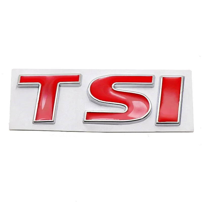 3D Metal TSI Rear Emblem Badge for VW Golf Polo Passat