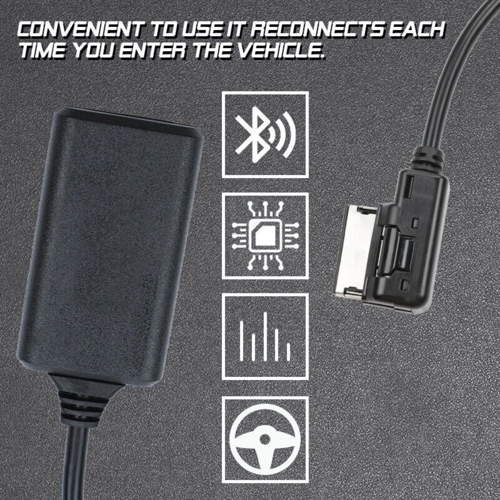 Bluetooth AMI MMI AUX Adapter for Audi A1 A3 A5 A6 Q5 Q7 2010+