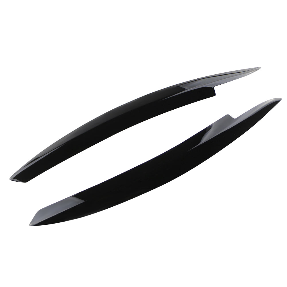 2Pcs Headlight Eyebrow Trim for VW Golf 2008-2013