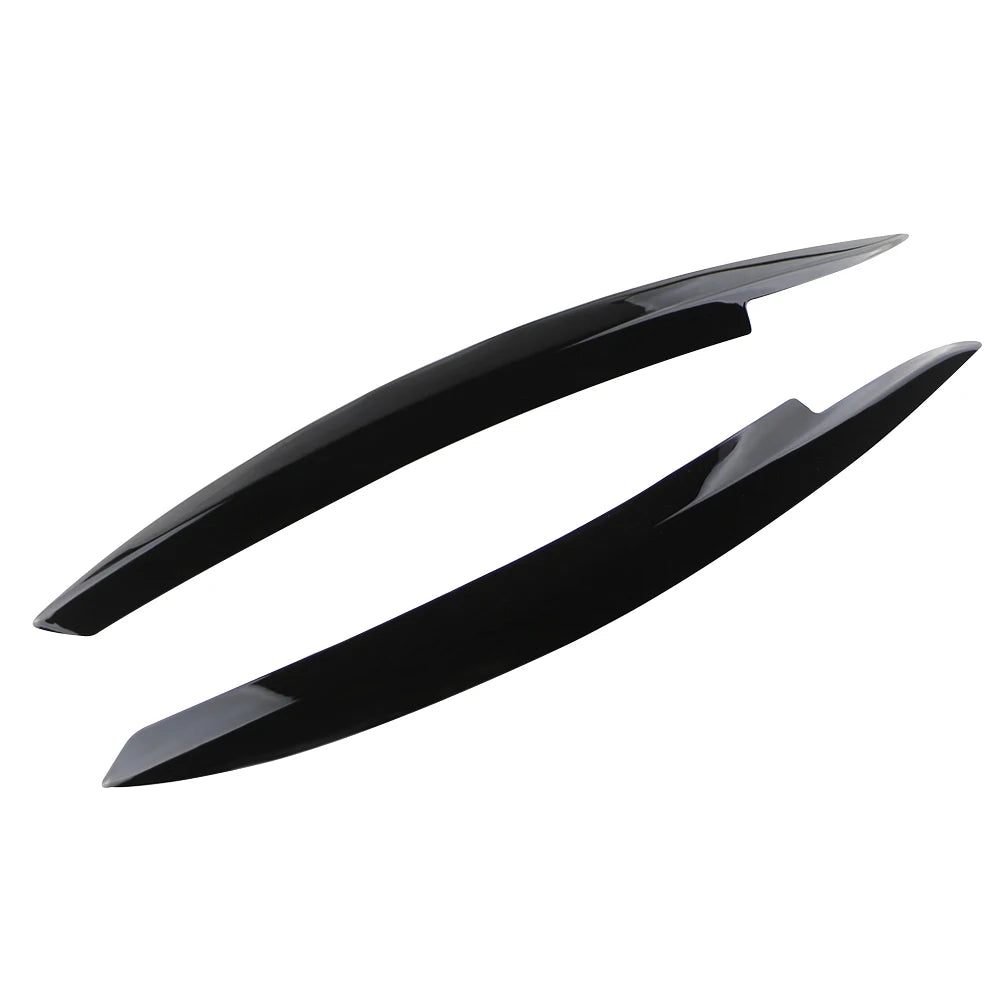 2Pcs Headlight Eyebrow Trim for VW Golf 2008-2013