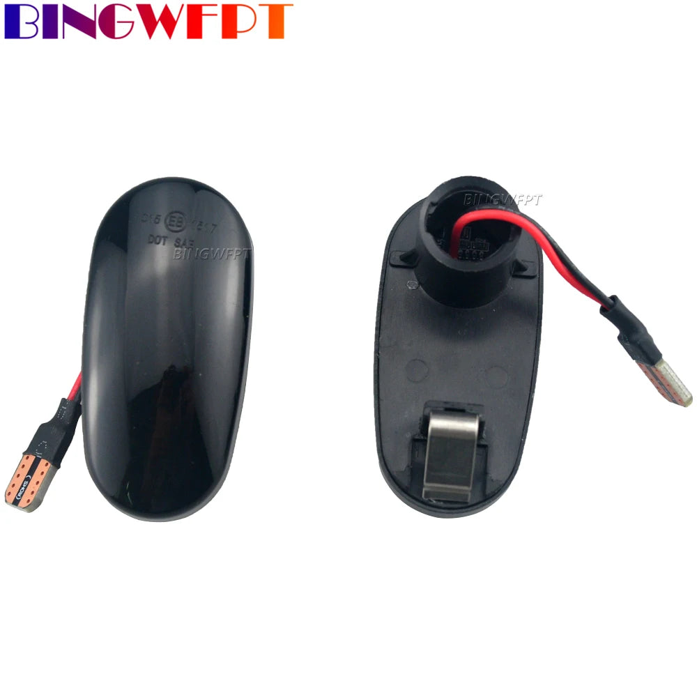 Luz de posición lateral LED dinámica para Alfa Romeo Mito/147/GT y Fiat Bravo