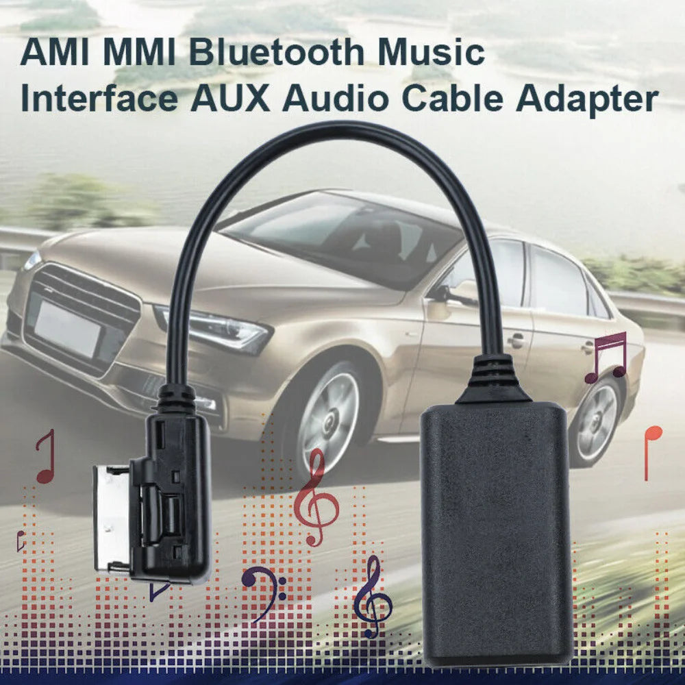 Bluetooth AMI MMI AUX Adapter for Audi A1 A3 A5 A6 Q5 Q7 2010+