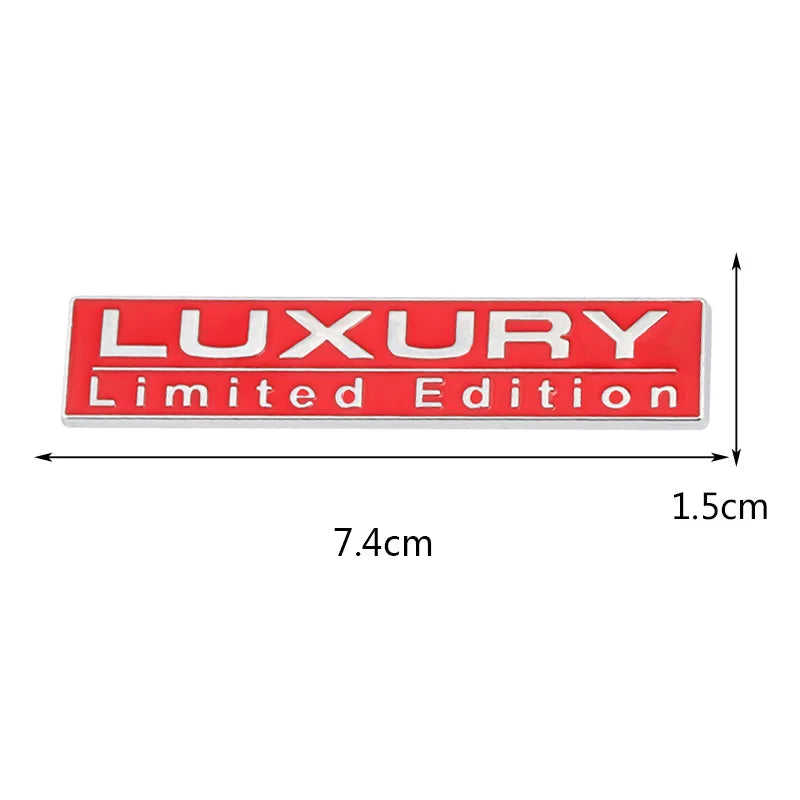 Luxury Limited Edition Logo Sticker for Jeep & SUV Models