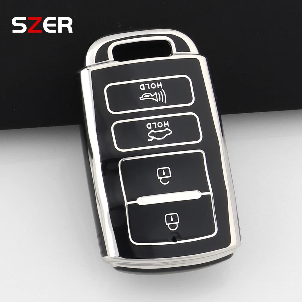KIA K7/K9/K900 4-Button TPU Key Fob Cover Protector