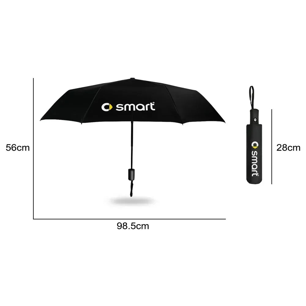 Smart Alloy UV Auto Folding Umbrella
