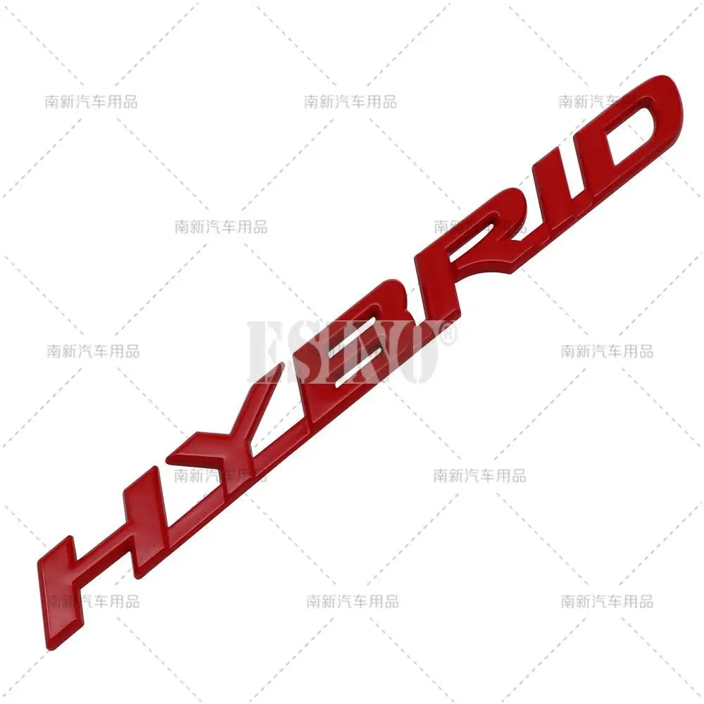 Universal 3D Hybrid Metal Emblem Badge