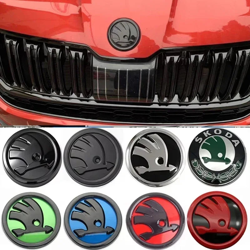 Skoda 3D ABS Grille Logo Badge