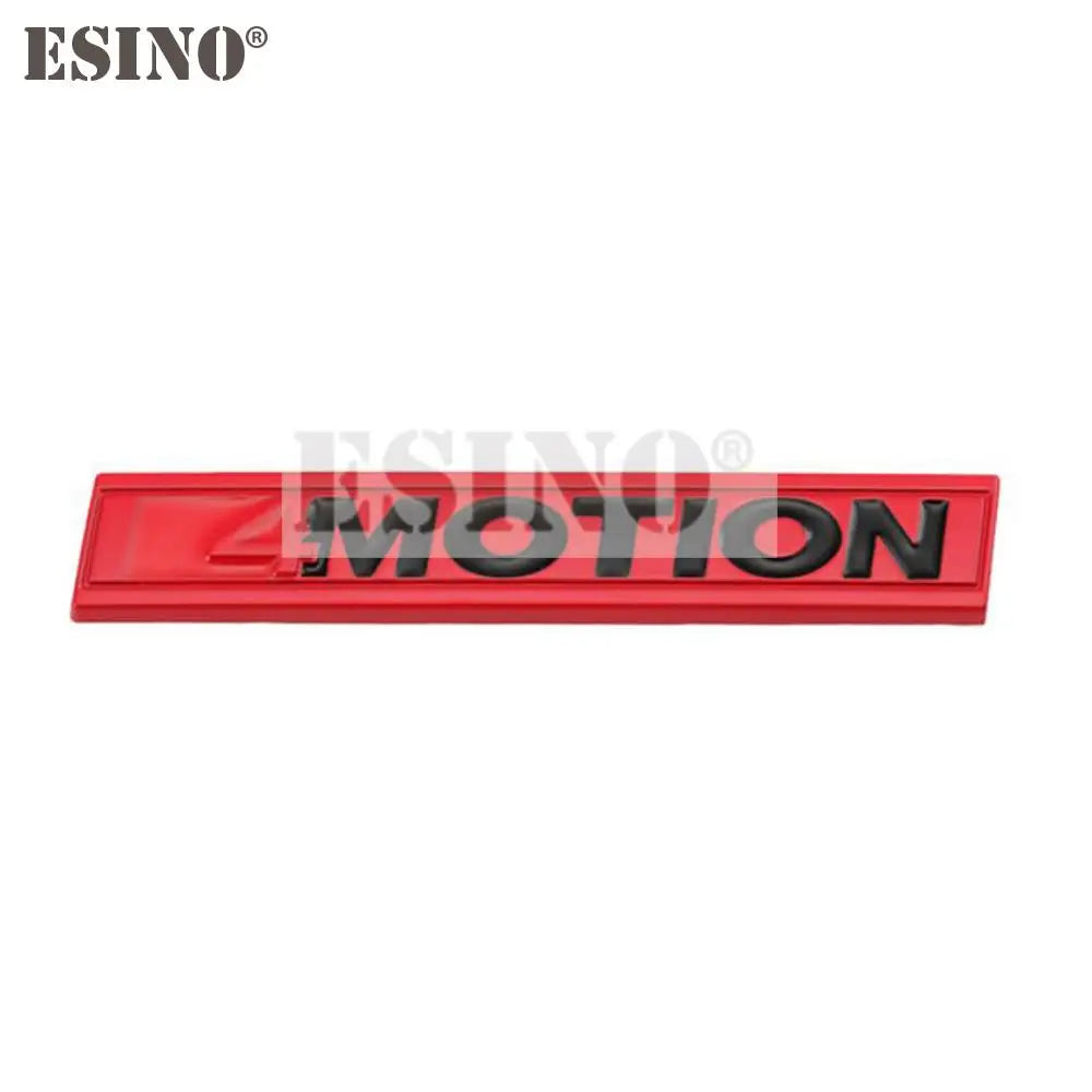 4Motion 3D Chrome Alloy Emblem Badge for VW Golf R/Tiguan
