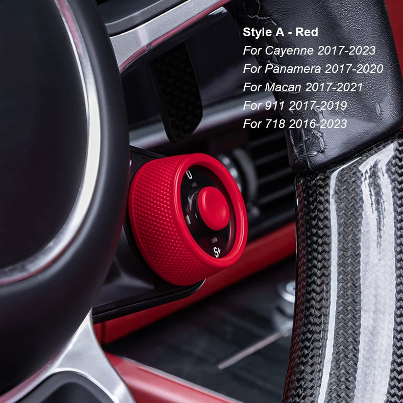 Multicolour SC Ejection Knob for Porsche 2016-2025