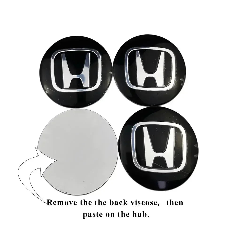 60mm(2.36") Mugen Power Wheel Stickers for Honda
