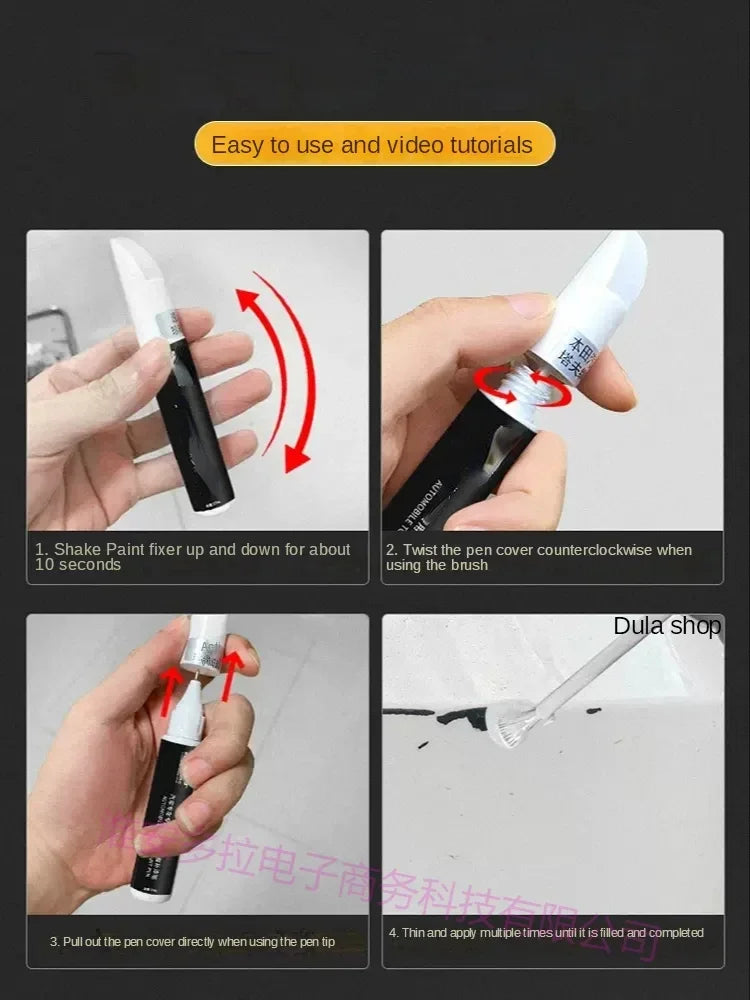 Audi Touch-Up Paint Pen: LY9C LS9R LX1Y Scratch Repair