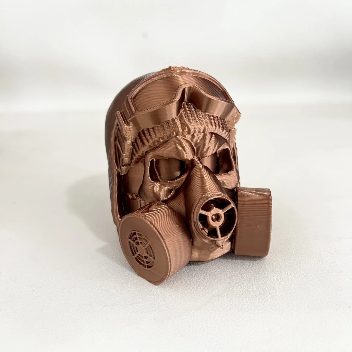 3D Printed Stalker Gas Mask Hitch Cover – Rustproof, Pro Grade bronze – Car Accessories | MotorWorld Marketplace