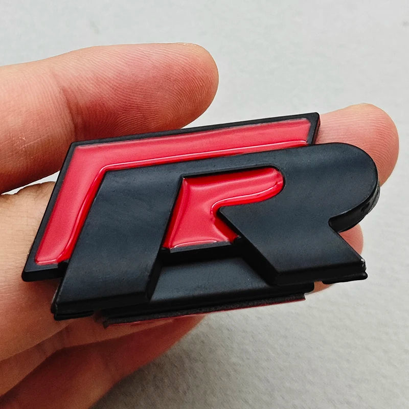 3D Metal R RLine Grille Emblem for VW Golf/Polo GTI