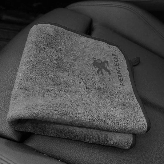 Premium Microfiber Emblem Towel for Peugeot