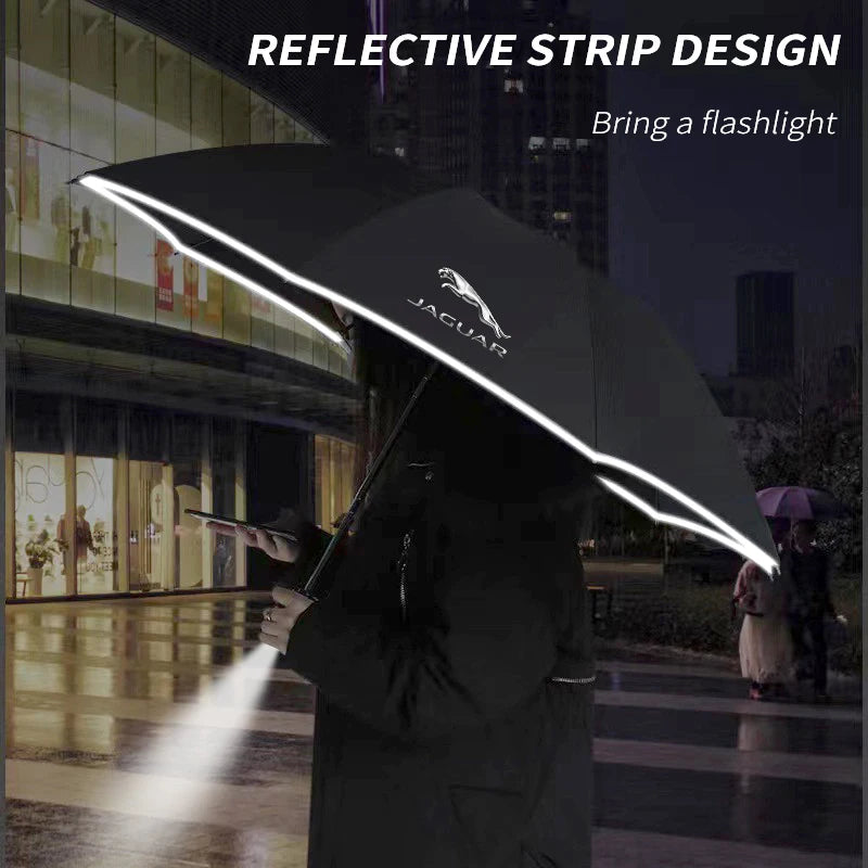 Jaguar Auto Sunshade Umbrella Reflective