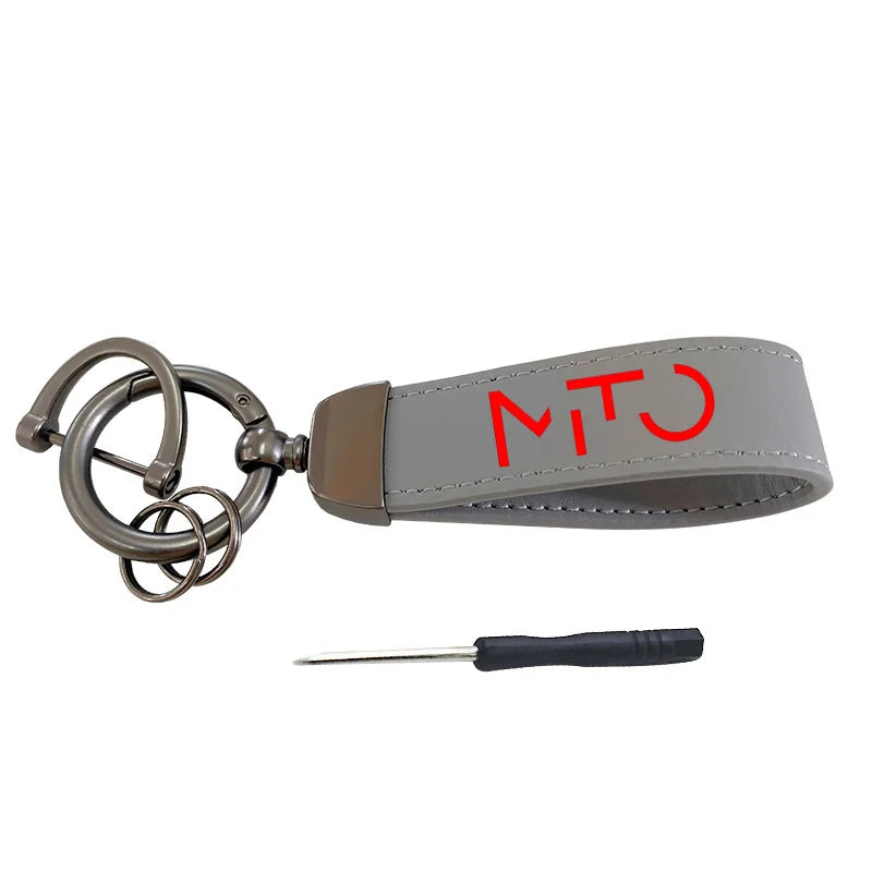 Porte-clés en cuir de vache de qualité supérieure pour Alfa Romeo MITO