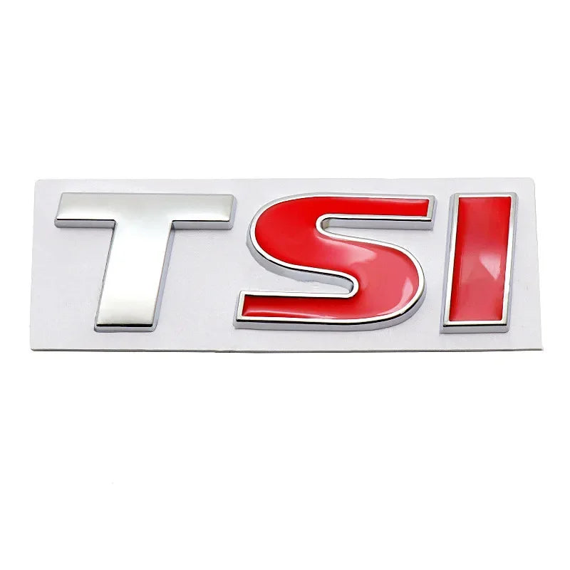 3D Metal TSI Rear Emblem Badge for VW Golf Polo Passat