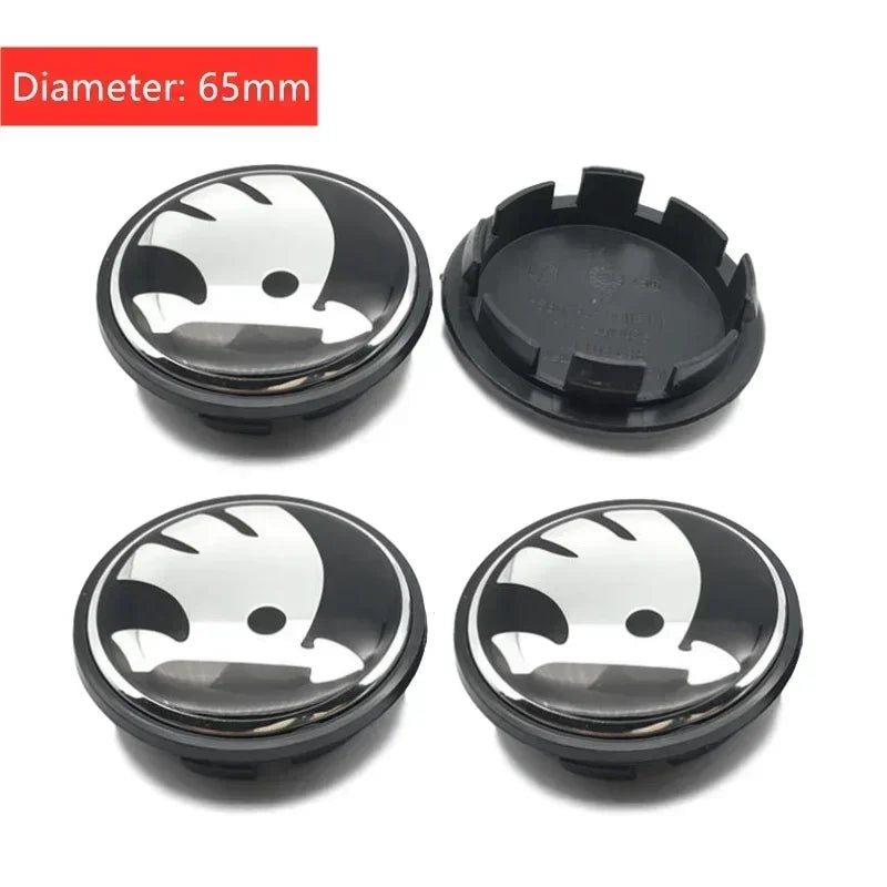 Skoda Wheel Center Hub Caps Logo – All Models