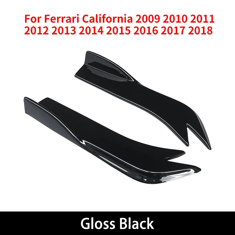 (NOT SOLD TO USA) Ferrari California 09-18 Carbon Fiber Rear Lip & Anti-Scuff Gloss Black China Mainland – Car Accessories | MotorWorld Marketplace