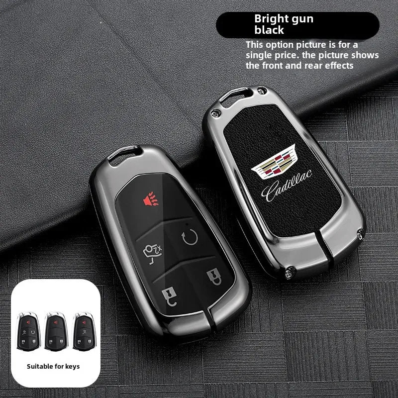 Premium Shell Buckle Key Case for Cadillac ATSL XT5 XT4 CT5