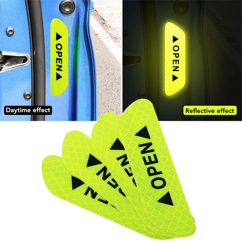 Car Door Warning Reflector Tape for Dacia Duster Logan Sandero