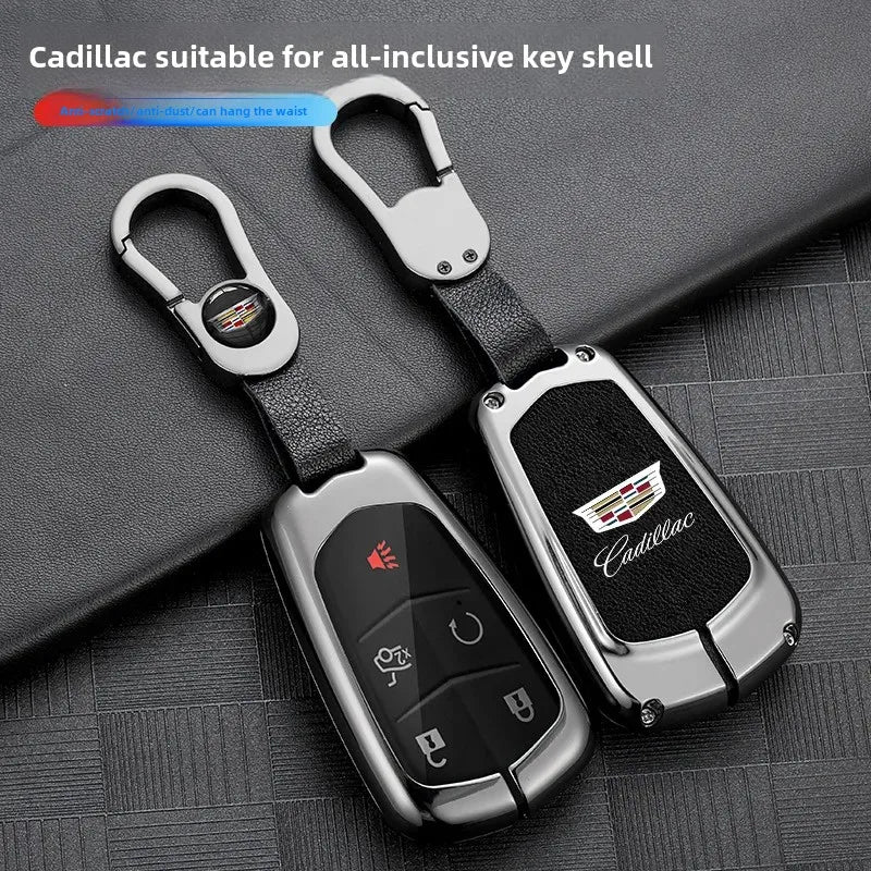 Premium Shell Buckle Key Case for Cadillac ATSL XT5 XT4 CT5