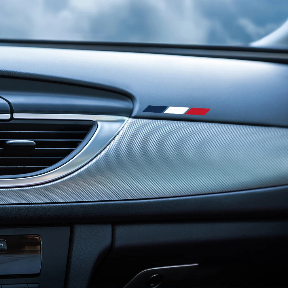 French Flag Car Decal for Renault Peugeot Citroen