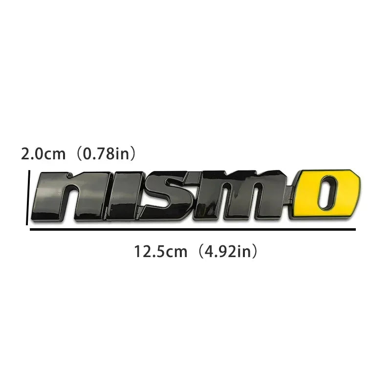 Premium Metal Badge Sticker for Nissan Nismo