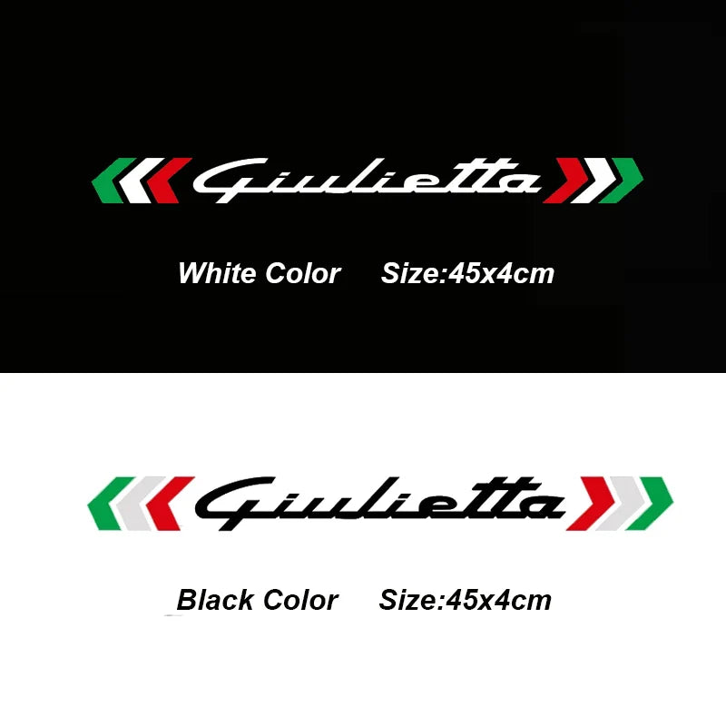 Autocollant de carrosserie haut de gamme pour Alfa Romeo Giulietta - Durable