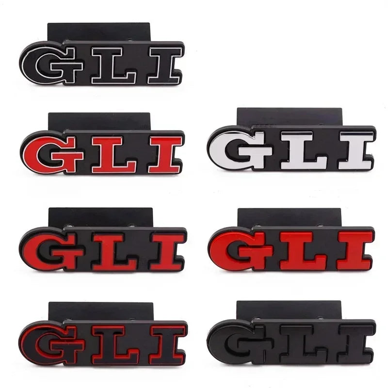 3D Metal GLI Emblem Badge for VW Jetta MK2-MK8