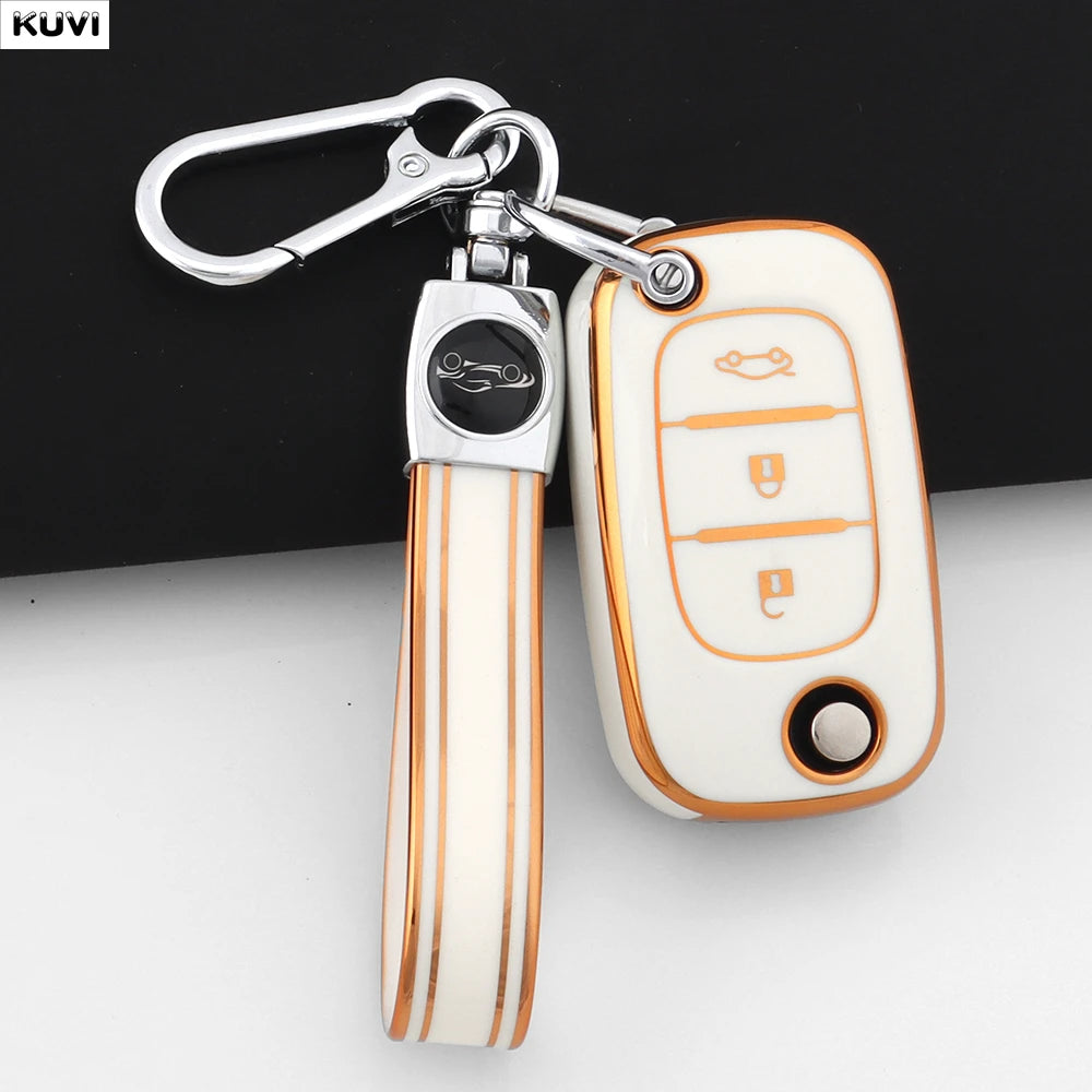 TPU Key Case for Renault, LADA—Durable Fob Cover