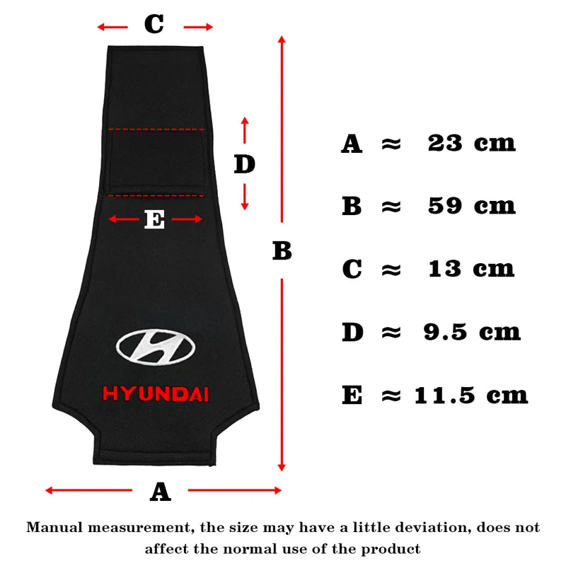 2pcs Auto Headrest Covers Fit Hyundai