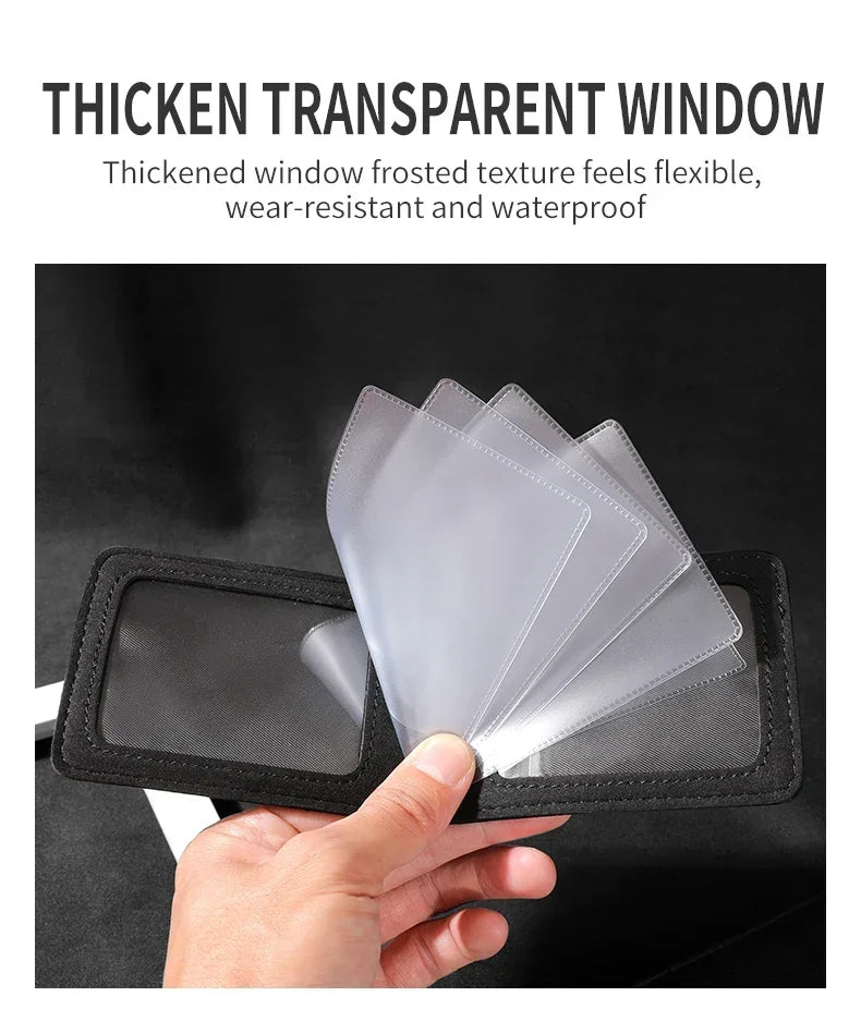 Premium Suede License Holder for Alfa Romeo Giulia & More