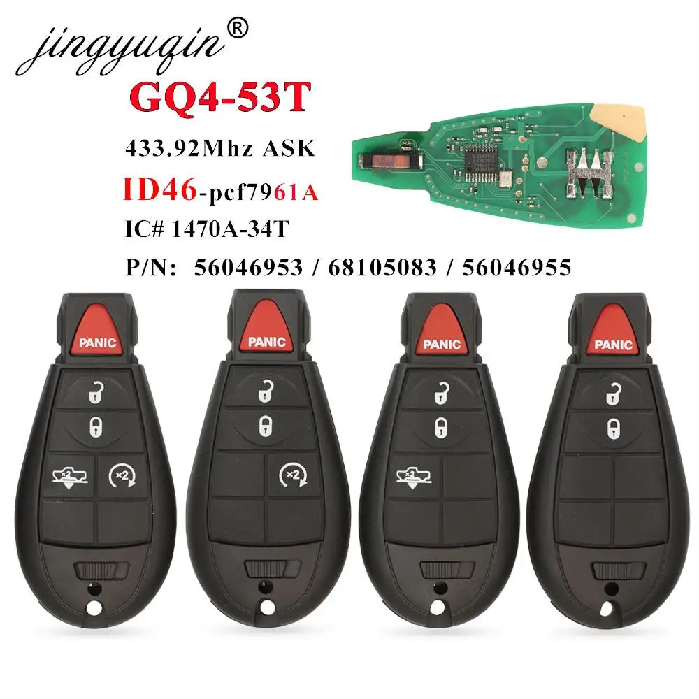 GQ4-53T Fobik Key 433MHz for RAM 2013-18