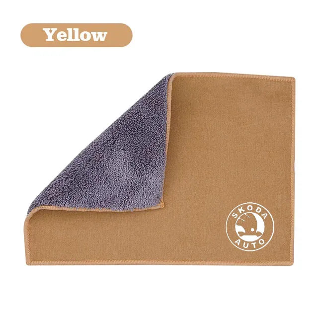 Premium Microfiber Towel for Skoda
