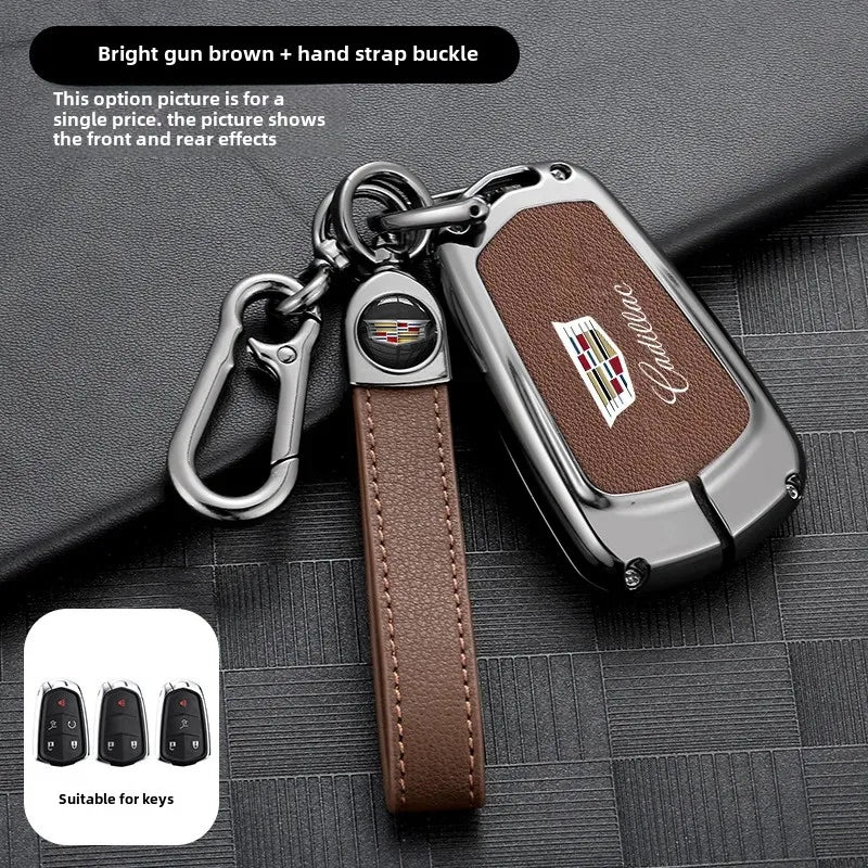 Premium Shell Buckle Key Case for Cadillac ATSL XT5 XT4 CT5
