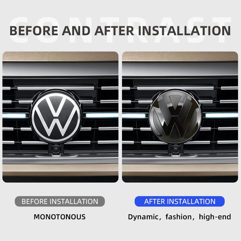 VW Golf MK6-MK8 Emblem Badge Cover, ACC Safe, 2010-2013