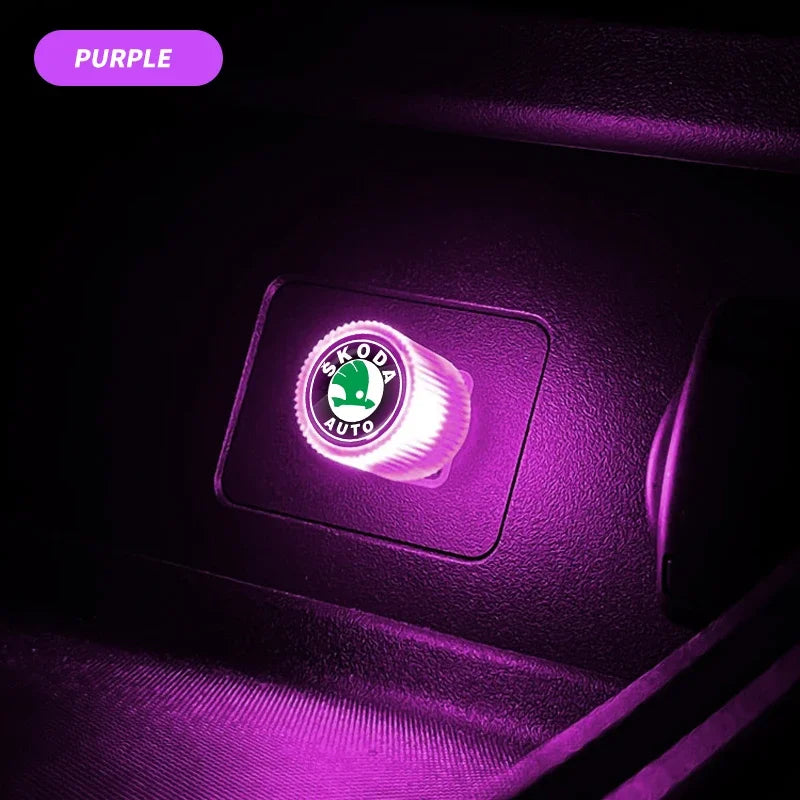 USB LED Ambient Nightlight for Skoda