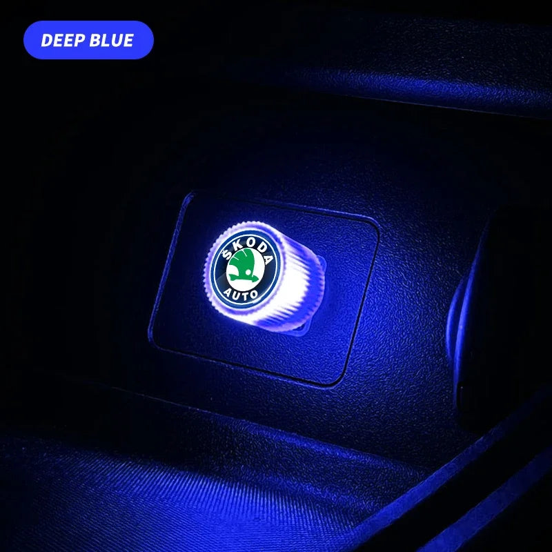 USB LED Ambient Nightlight for Skoda