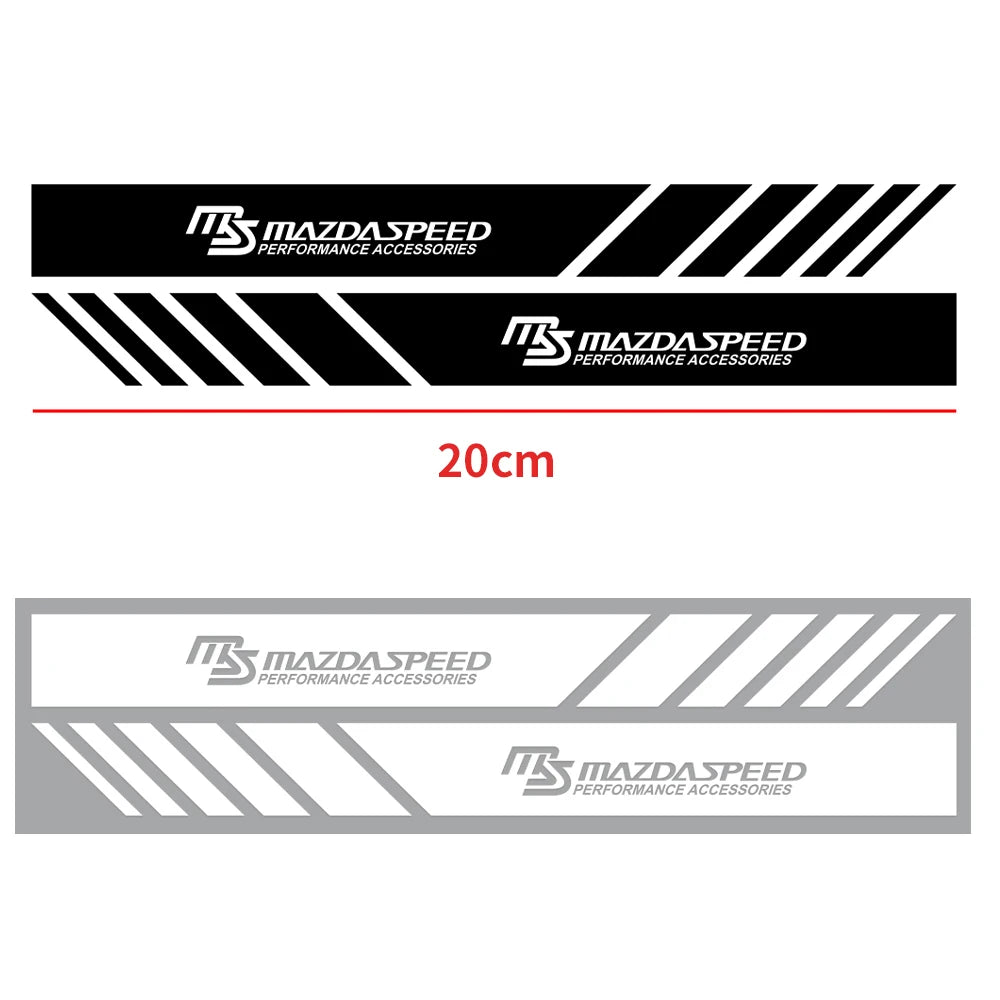 Mazda Emblem Decal – Mirror & Trunk Sticker