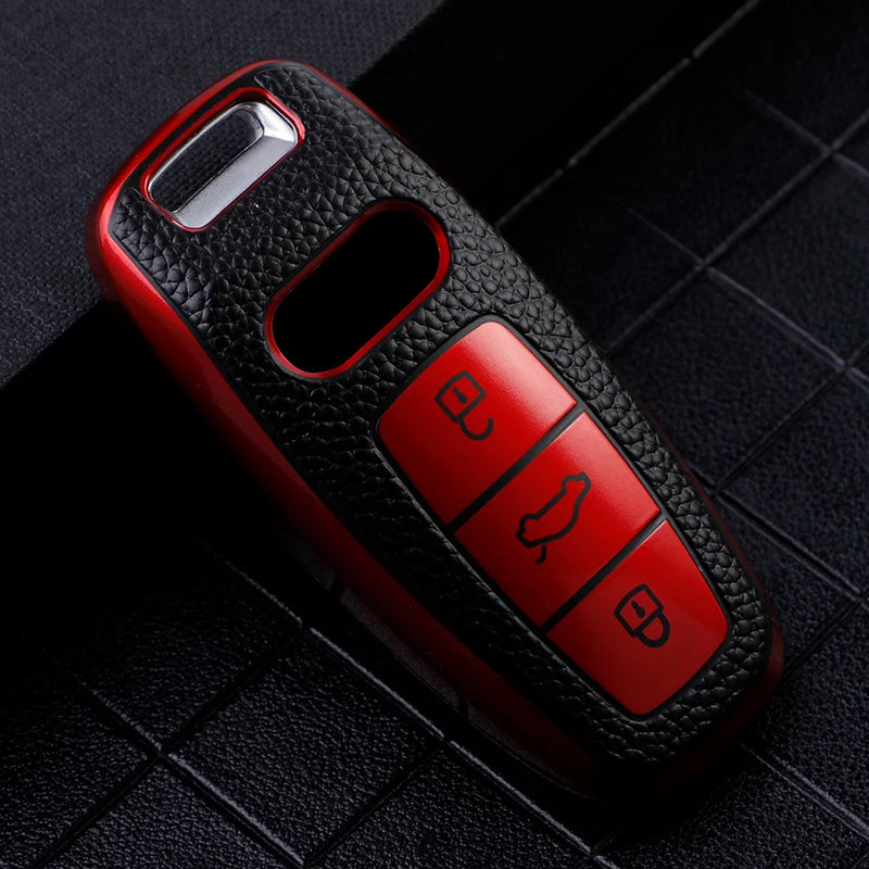Audi TPU Key Fob Cover Case for Q8 RSQ8 A6 A7 RS6 RS7 S6