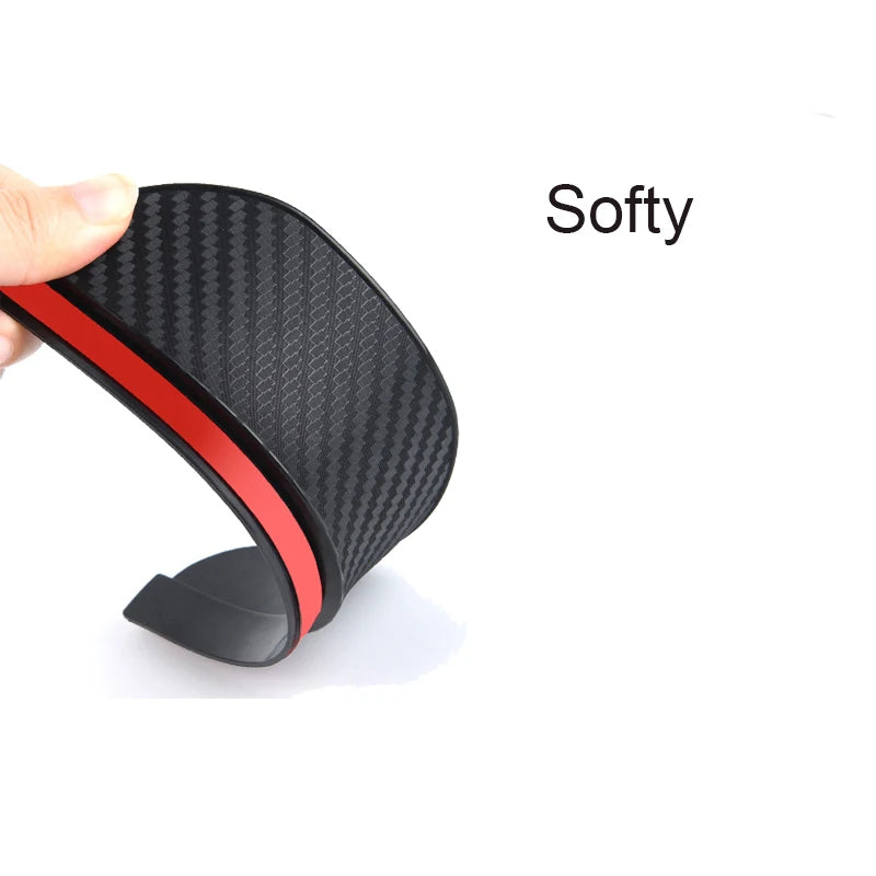 2 pegatinas para cejas de espejo retrovisor para Alfa Romeo Giulietta (ajuste duradero)