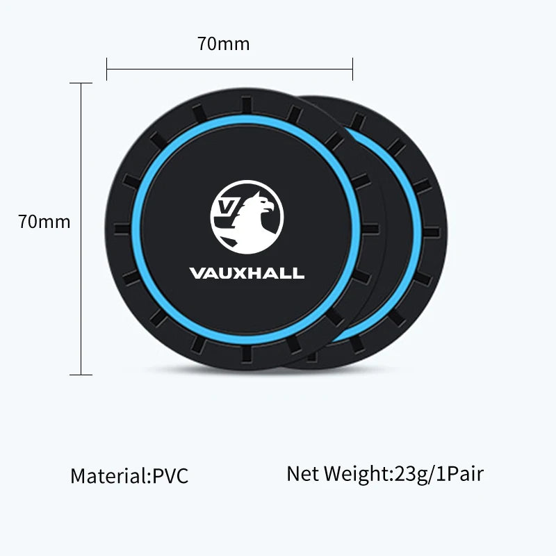 Silicone Cup Holder Coaster for Vauxhall