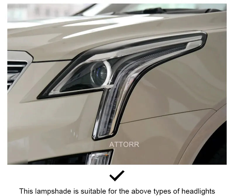Cadillac XT5 2016-2022 Headlight Lens Cover Glass Replacement