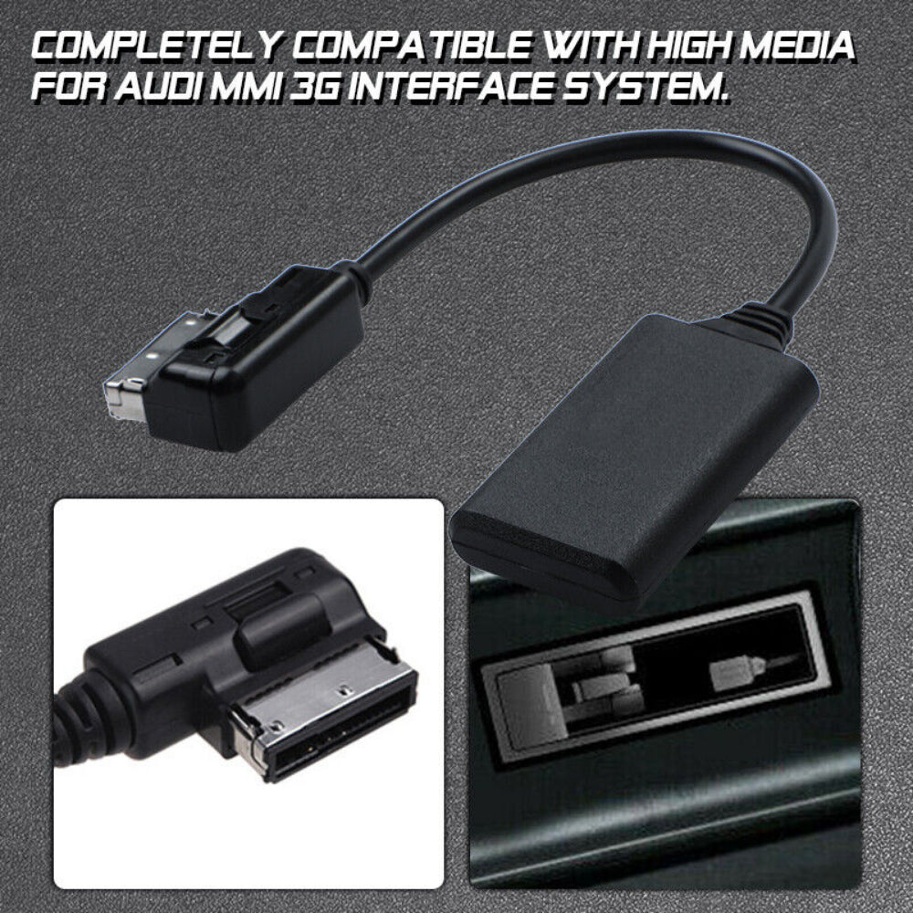 Adaptador Bluetooth AMI MMI AUX para Audi A1, A3, A5, A6, Q5, Q7 (2010+)