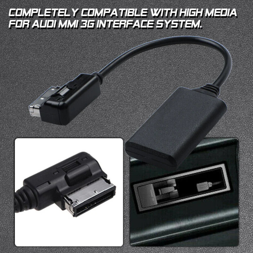 Bluetooth AMI MMI AUX Adapter for Audi A1 A3 A5 A6 Q5 Q7 2010+