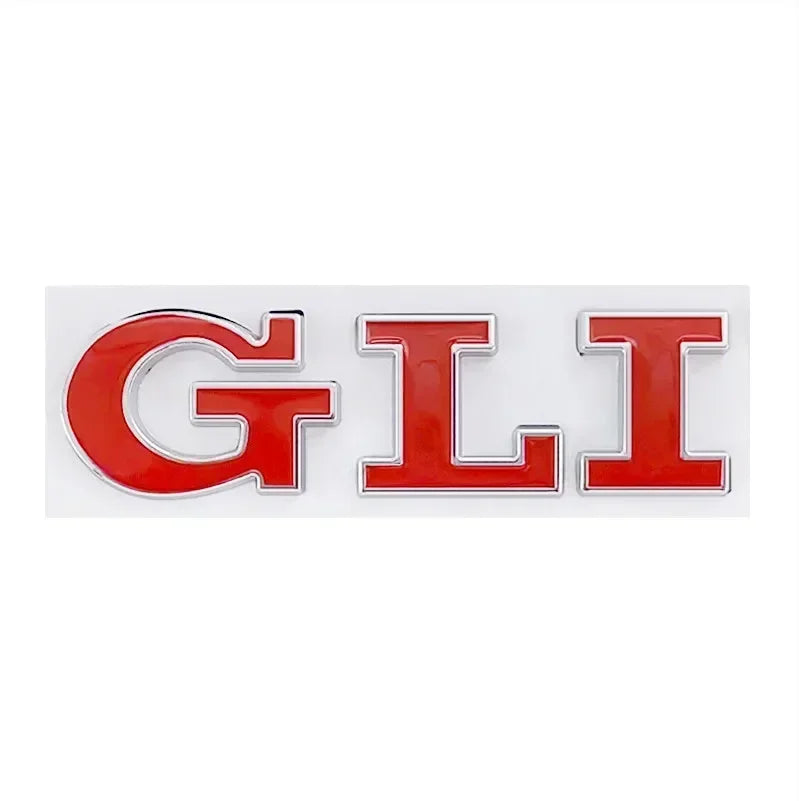 3D Metal GLI Emblem Badge for VW Jetta MK2-MK8