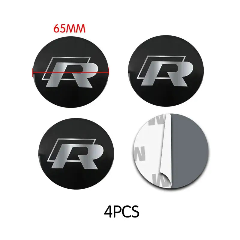 VW Wheel Center Hub Decals 4PCS – Pro Styling Upgrade